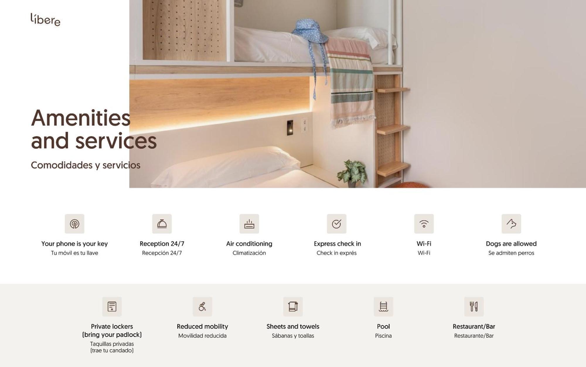 Libere Cordoba Patio Santa Marta Hostel Exterior photo Amenities and services